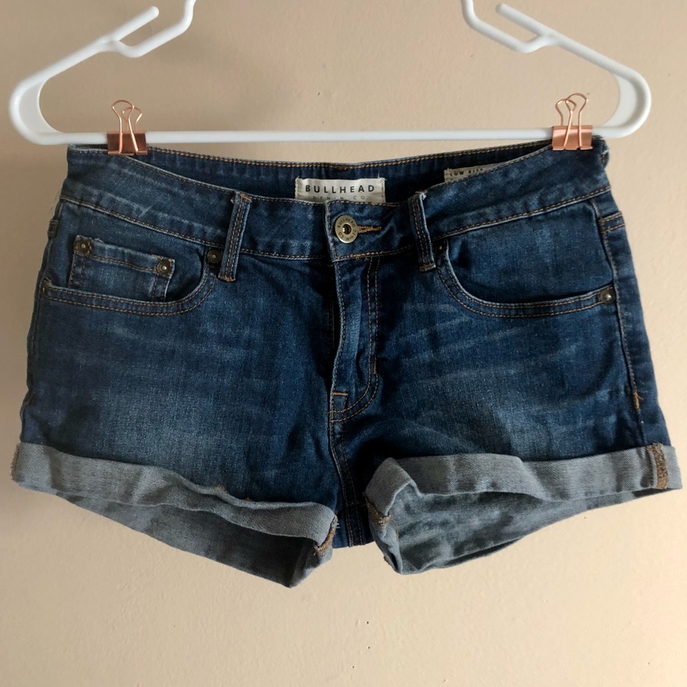 Bullhead Lowrise Denim Shorts
